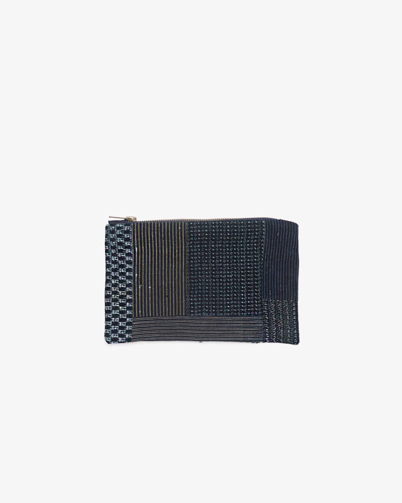Indigo Zip Pouch