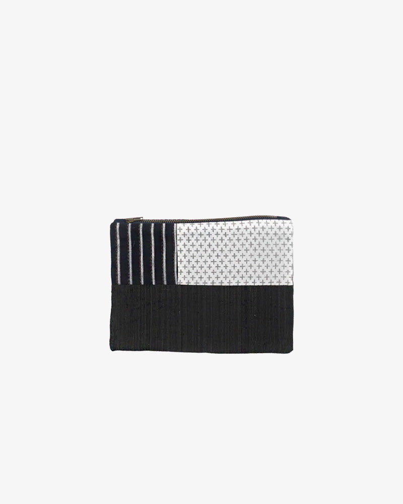 Indigo Zip Pouch