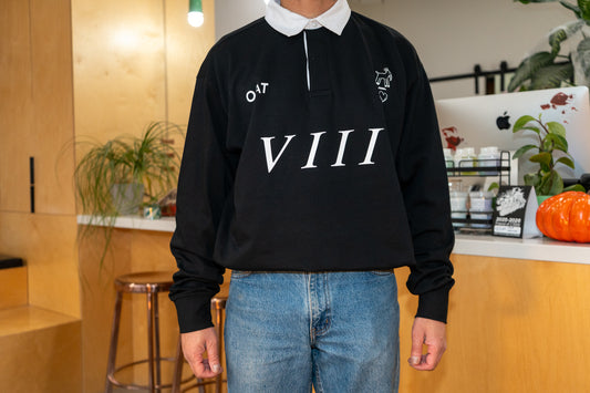 GOAT 8 Year Anniversary Rugby Shirt