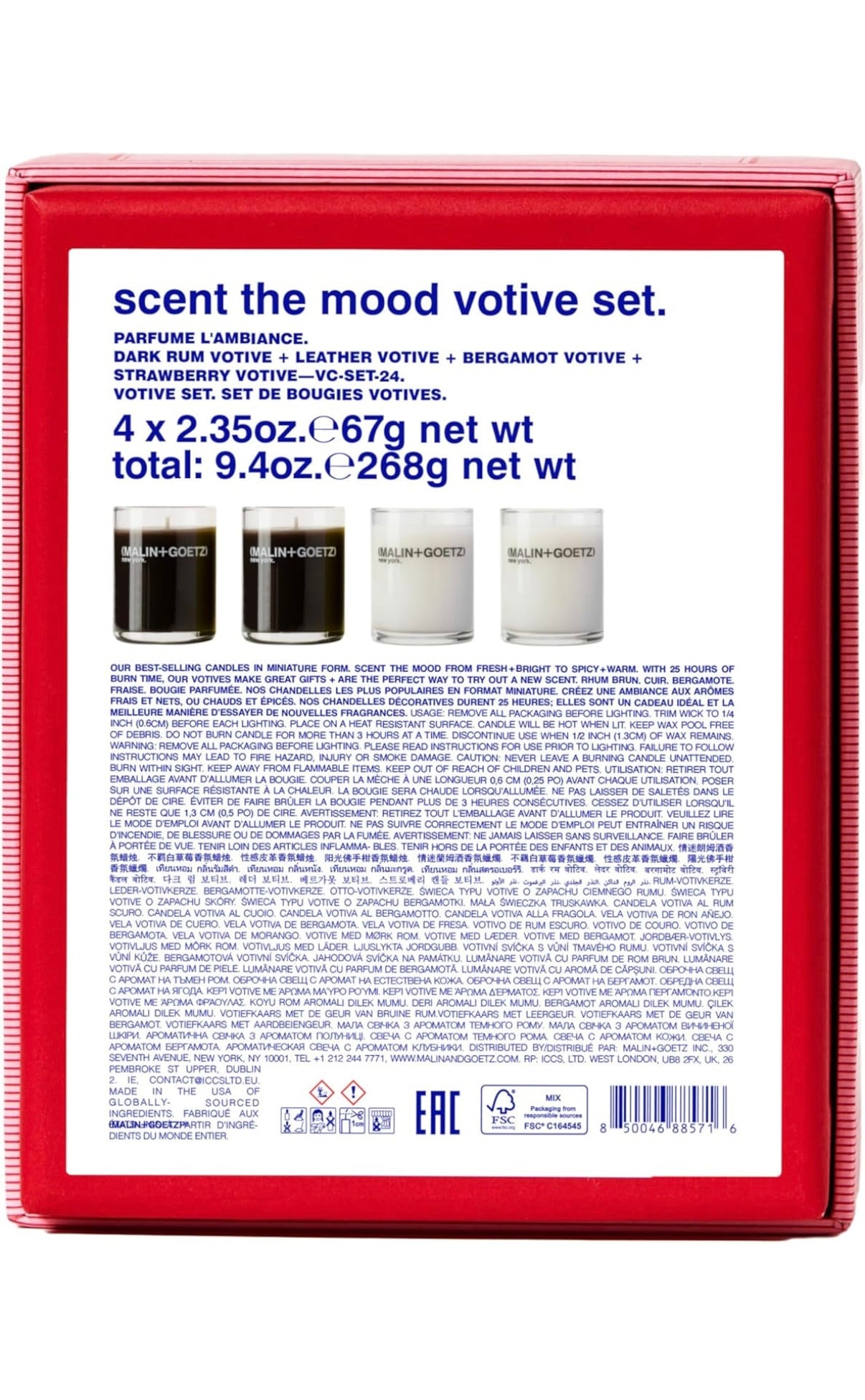 Scent The Mood Votive Set