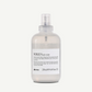 Hair mist bottle with label on a white background
