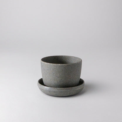 Coffee Bean Husk Mini Planter Pot