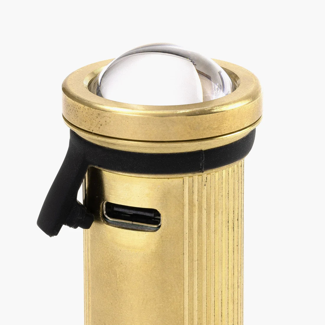 Mini Flashlight (Brass)