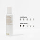 Evo Macgyver multi-use mousse bottle with hold and shine factor indicators on a white background