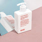 evo ritual salvation repairing conditioner bottle on a pink and blue gradient background