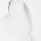 White cream on a white background