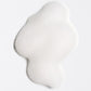 White, bubbly foam on a white background