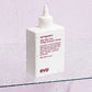 Bottle of evo springscleen deep clean rinse on a textured light purple background