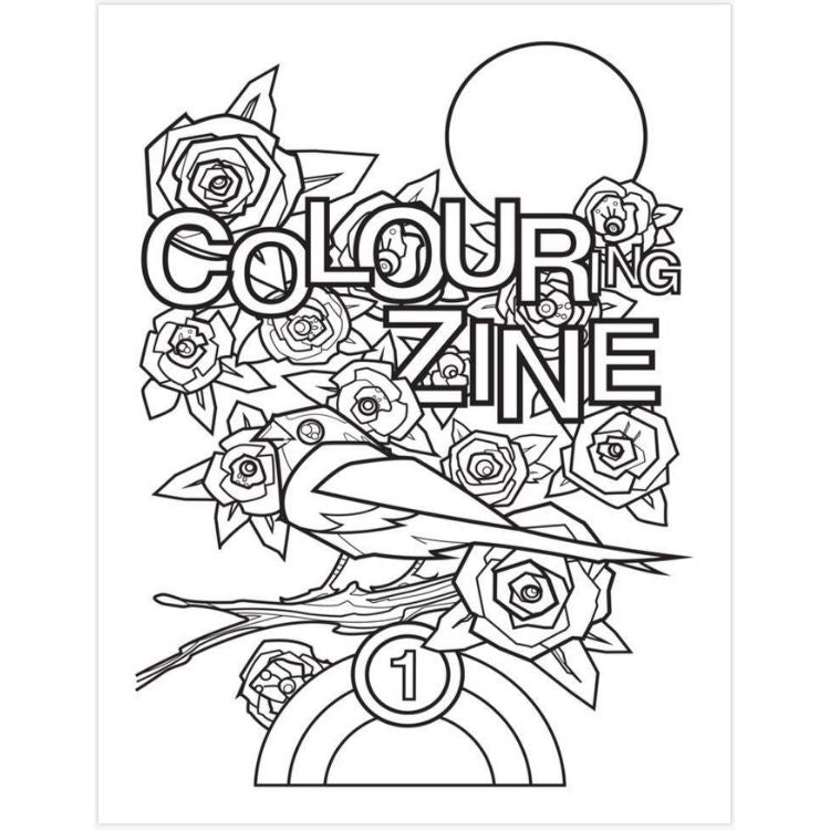 GOAT Colouring Zine: Edition 1